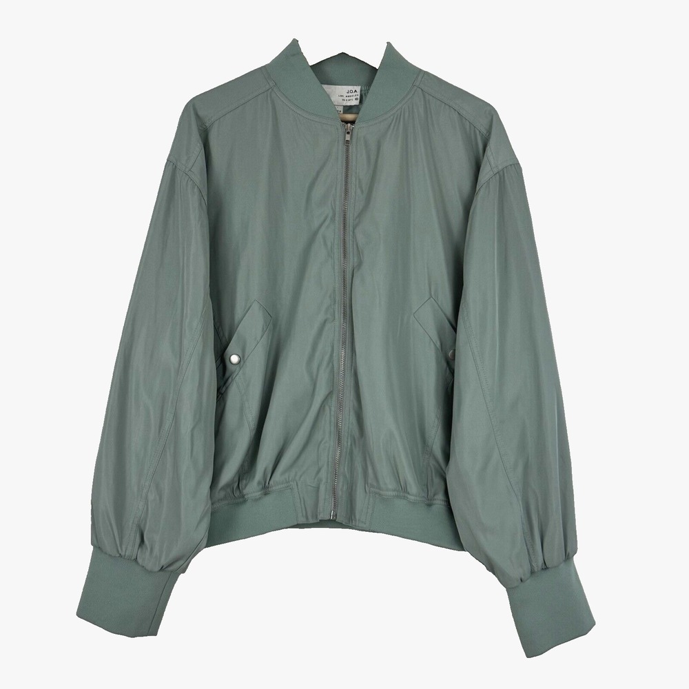 JOA Los Angeles Bomber Jacket Size XL Green‎